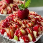 Caramel Apple Strawberry Dessert First Image