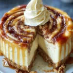 Creamy Cinnamon Swirl Cheesecake First Image