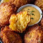 Crispy Golden Potato Fritters First Image