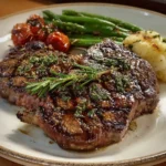 Grilled Herb-Seasoned Steak Plate First Image