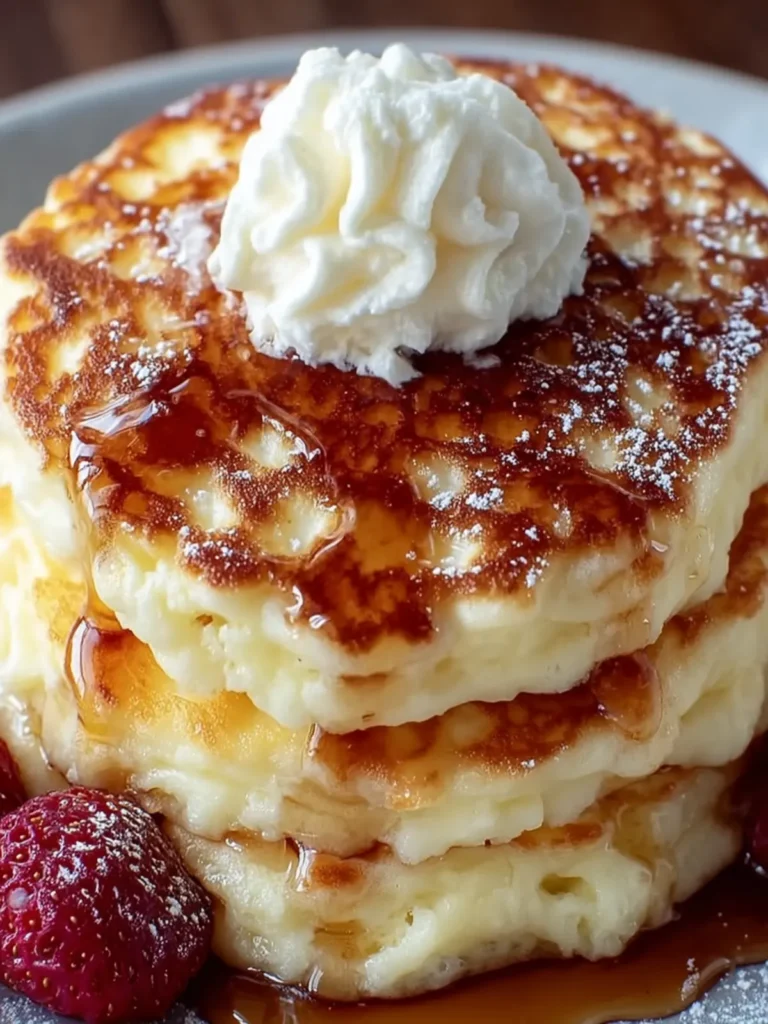 Fluffy Buttermilk Pancake Stack First Image