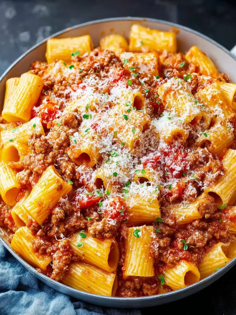 Rigatoni Bolognese First Image
