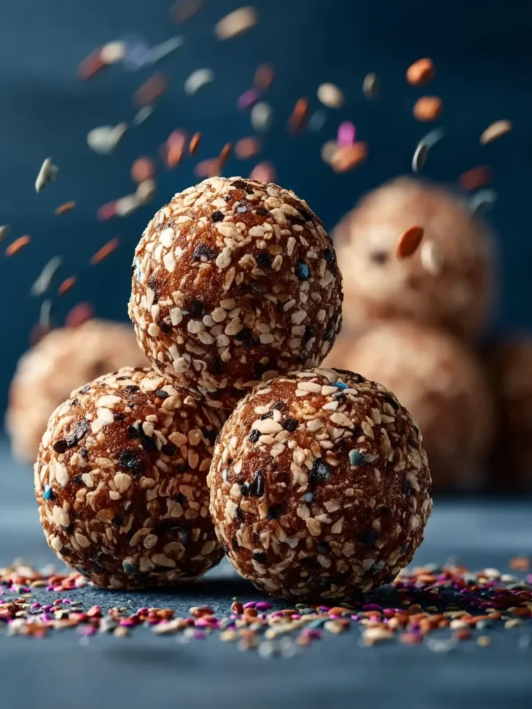 No Bake Protein Balls First Image