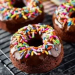 Gluten-Free Chocolate Cake Donuts First Image