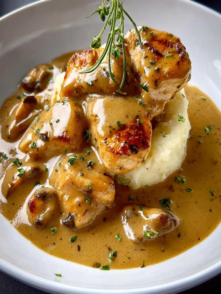 Savory Ranch Chicken and Gravy: A Comfort Food Delight First Image