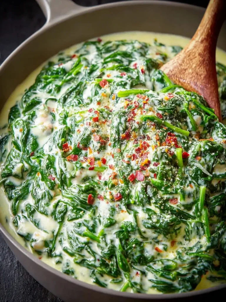 Creamed Spinach First Image
