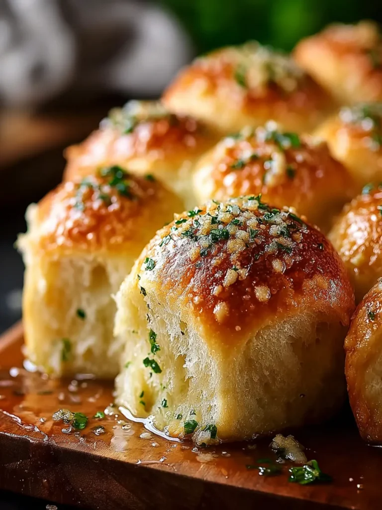 30-Minute Garlic Parmesan Dinner Rolls You’ll Love Today! First Image