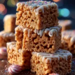 Gingerbread Rice Krispie Treats (Festive, Chewy & Spiced) First Image