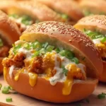 Cheesy Dynamite Chicken Buns First Image