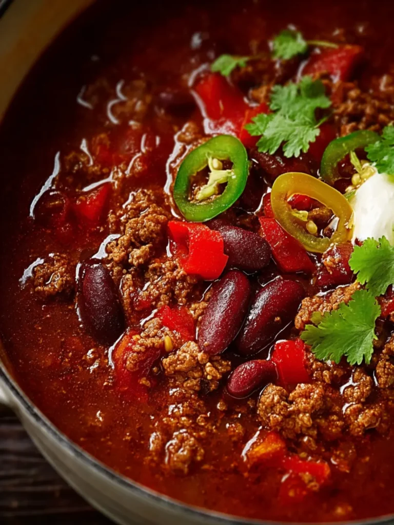 Ultimate Beef Chili First Image