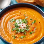 Armenian Apricot and Red Lentil Soup First Image