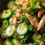 Refreshing Thai Cucumber Salad with Chicken Recipe First Image