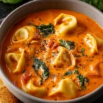 Creamy Tomato Tortellini Soup First Image