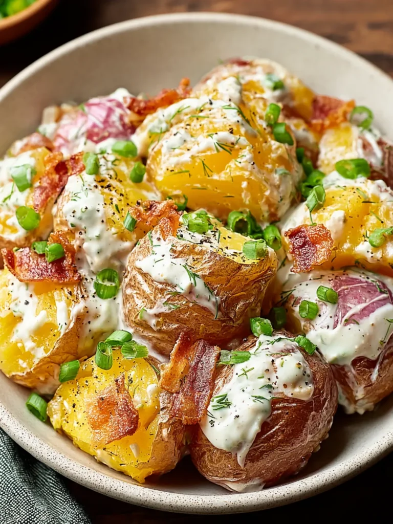 Crispy Smashed Potato Salad: A Flavorful Summer Delight First Image
