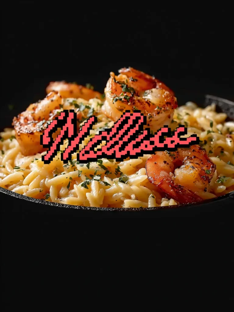 Lemon Butter Garlic Shrimp Orzo: A Creamy, Bright, Restaurant-Style Skillet You Can Make Any Night of the Week First Image