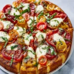 Summertime Easy Caprese Pizza First Image