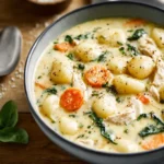 Chicken and Gnocchi Soup First Image