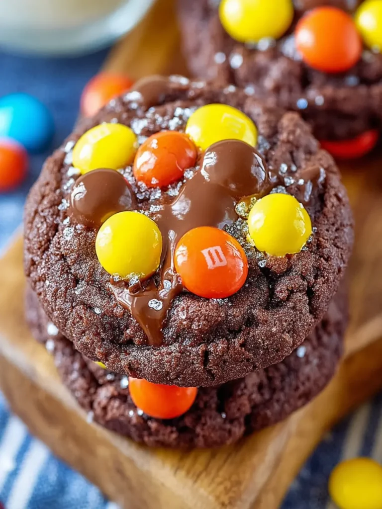 Easy Reeses Cookies {With Cake Mix} First Image