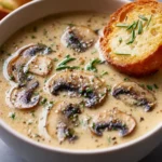 Creamy Mushroom Soup First Image