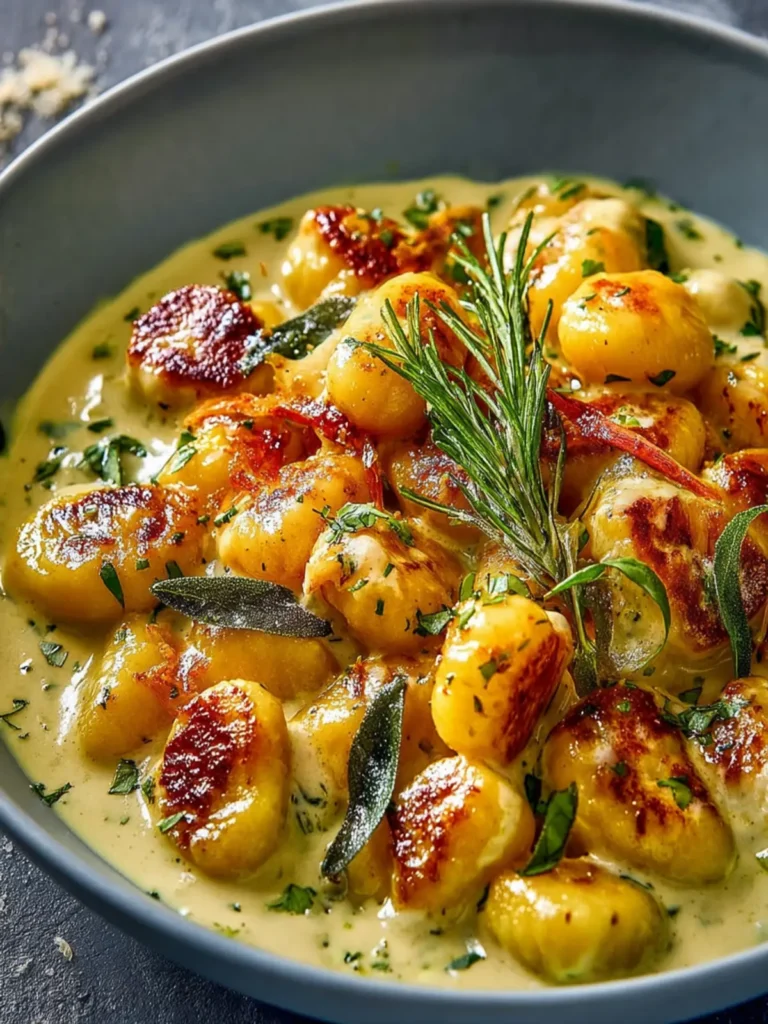 Millionaire Gnocchi with Creamy Sauce First Image