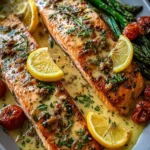 Irresistible Baked Dijon Salmon Recipe for Dinner Joy First Image