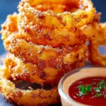 Homemade Crispy Onion Rings First Image