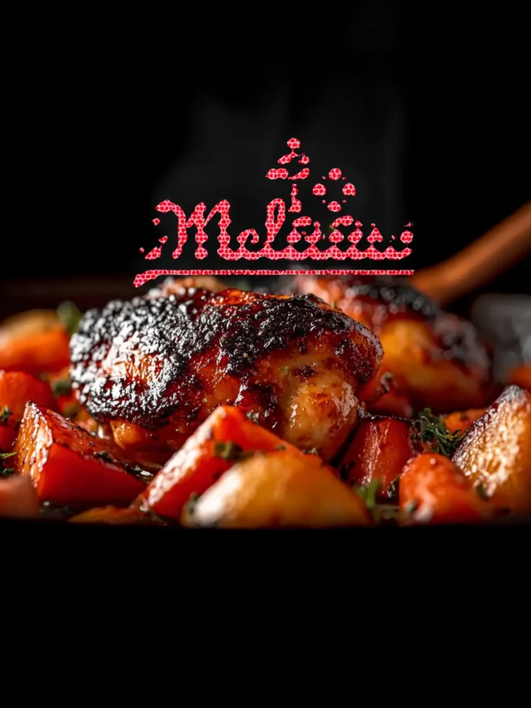 Sticky-Sweet Honey Garlic Chicken & Roasted Veggies: The One-Pan Dinner That Changes Everything First Image