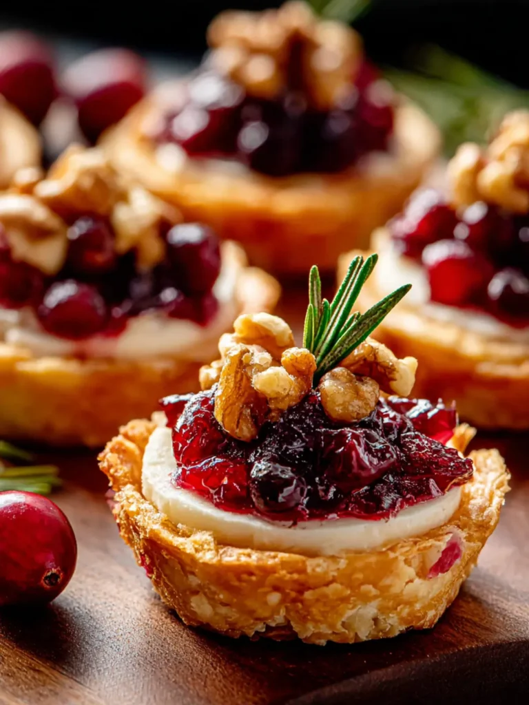 Irresistible Cranberry Brie Bites for Your Next Party First Image