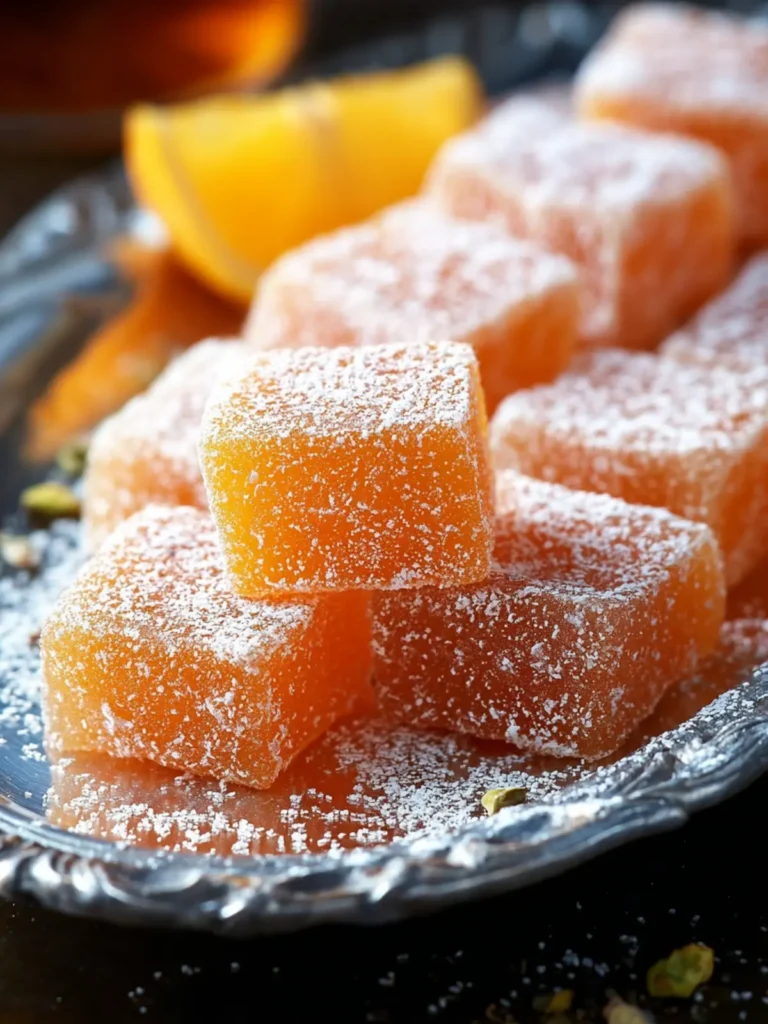 Orange Spice Turkish Delight Recipe First Image