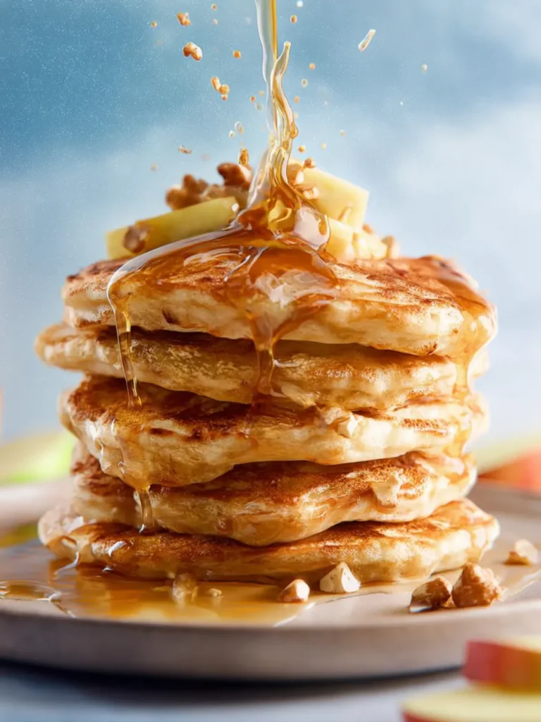 Fluffy Apple Pancakes First Image