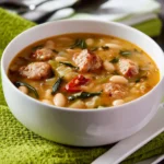 White Bean Sausage Soup First Image