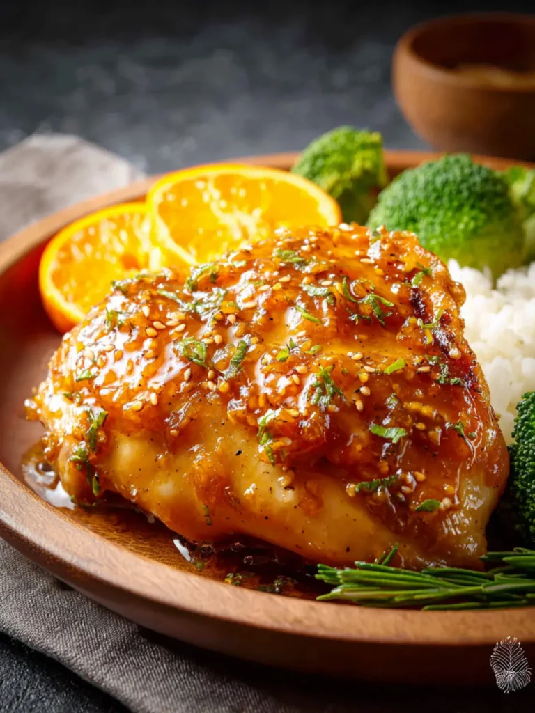 Orange Glazed Chicken First Image