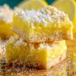 Cake Mix Lemon Bars First Image