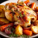 Roasted Chicken and Vegetables First Image