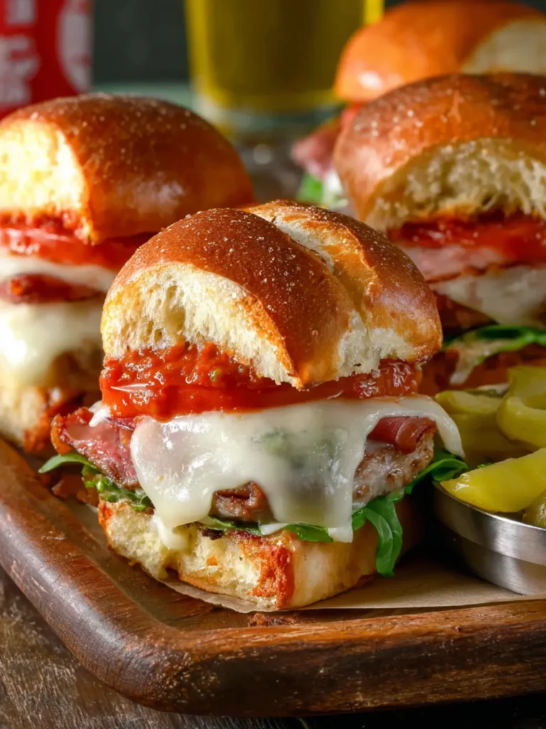 Hot Italian Sliders First Image