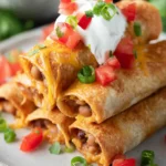 Crispy Bean Burritos Recipe First Image