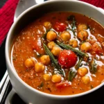Chickpea Tomato Soup First Image