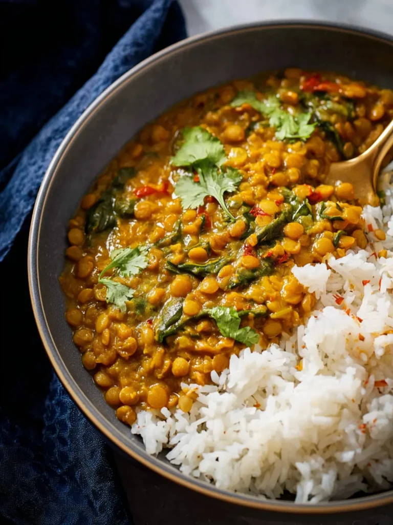Quick Coconut Lentil Curry First Image