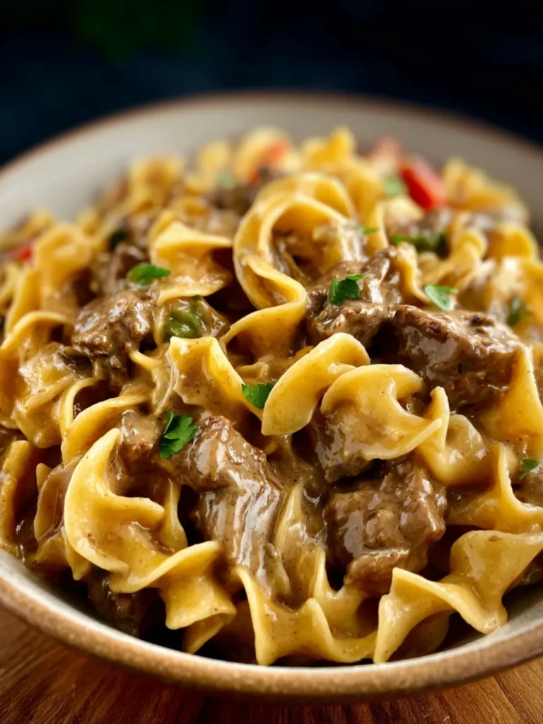 Creamy Beef and Noodles First Image