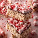 Peppermint Bark Rice Krispies Treats First Image