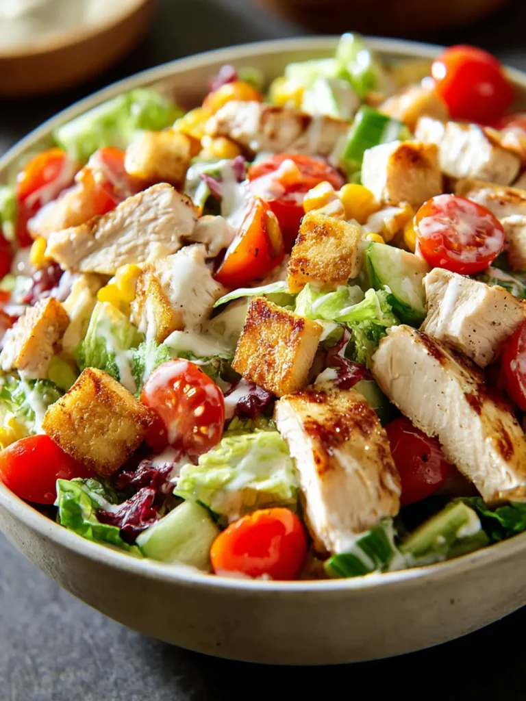Refreshing Chopped Chicken Salad – A Flavorful Delight First Image
