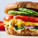 Healthy Breakfast Sandwich First Image