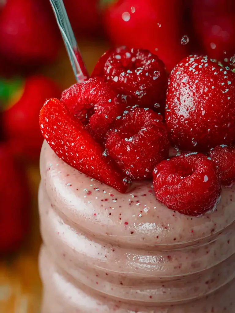 Bright + Anti‑Inflammatory Cranberry Strawberry Smoothie Boost First Image