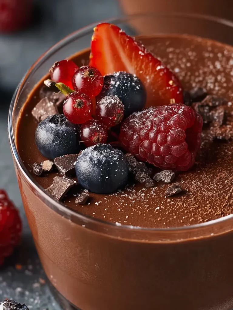 Chocolate Protein Pudding Recipe First Image