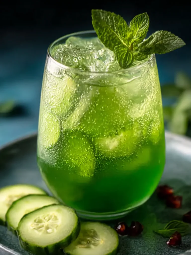 Emerald Green Mocktail: Refreshing and Fun for Any Occasion First Image