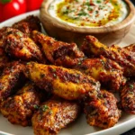 Greek Air Fryer Wings First Image