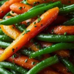 Honey Glazed Carrots & Green Beans First Image
