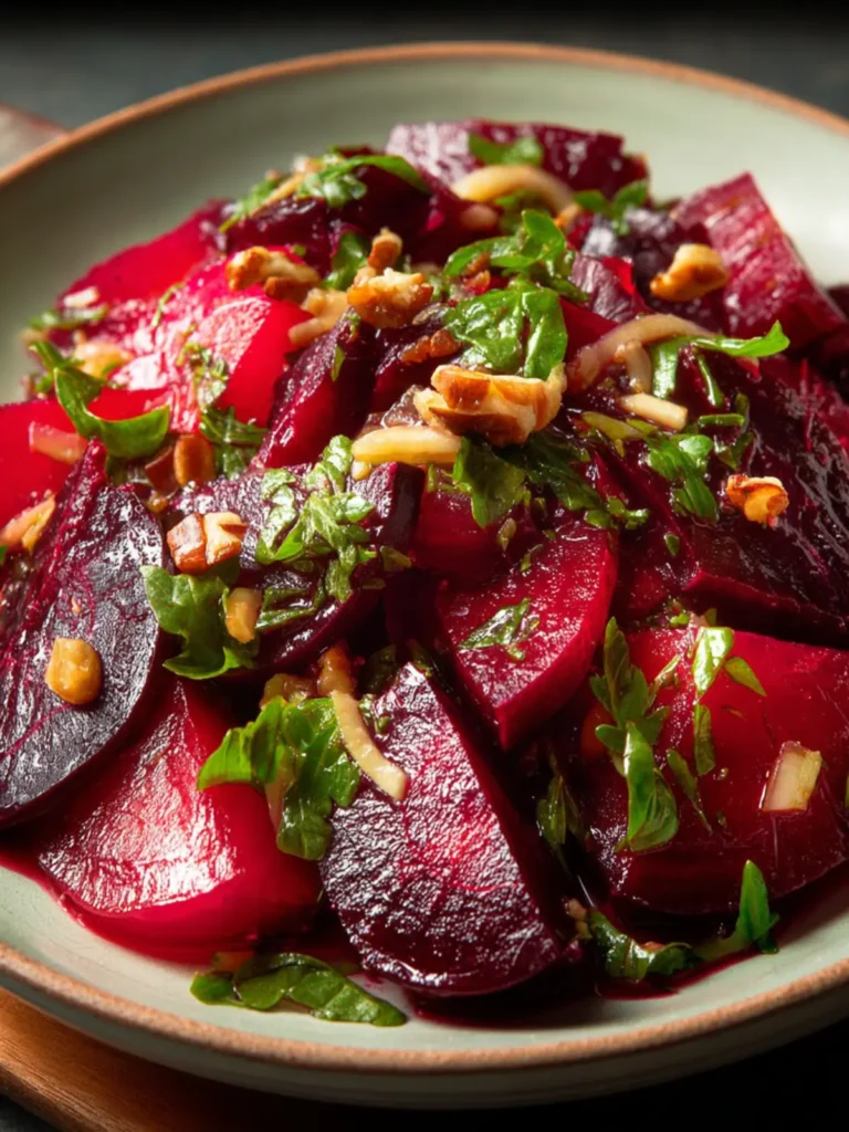Quick Pickled Beet Salad (Fresh, Tangy & Vibrant) First Image