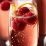 Raspberry Blush Prosecco Cocktail First Image