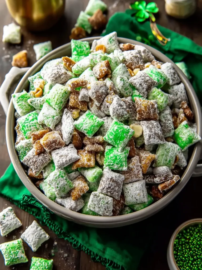 St Patrick’s Day Puppy Chow: Festive & Fun Treats First Image